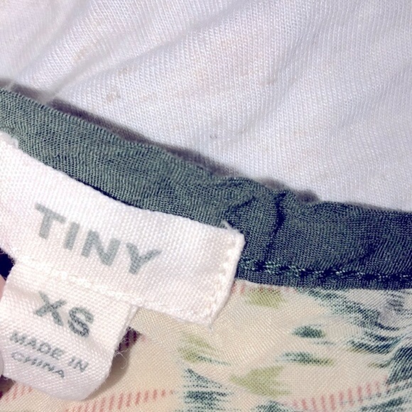 TINY size xsmall boho embroidered top - Picture 2 of 3